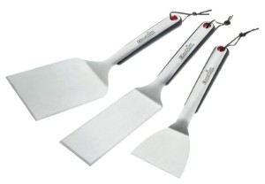 Set 3 spatule din otel inoxidabil pentru plancha Char-Broil 140134
