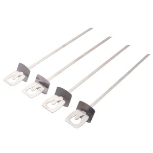 Set 4 tepuse metalice pentru gatit Kebab si frigarui la gratar Char-Broil 140019