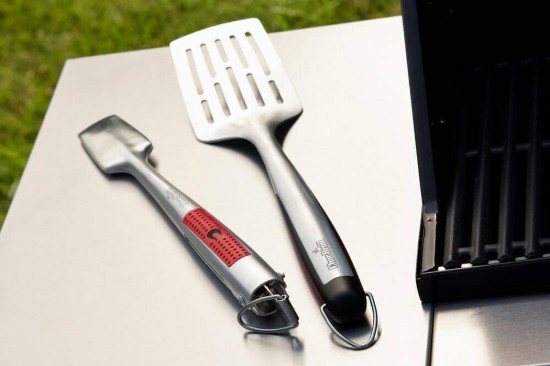 Set 2 ustensile din inox pentru gratar Premium Char-Broil 140543