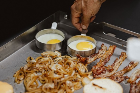 Set 10 piese pentru plancha din otel inoxidabil si plastic Enders 8776