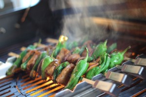 Set 6 tepuse metalice pentru gatit kebab si frigarui la gratar Enders 8802