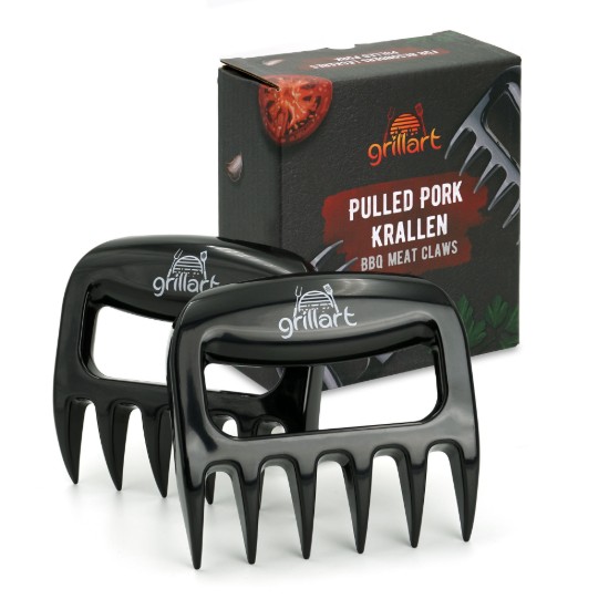 Set 2 gheare 11,5x11 cm pentru carne si preparate pulled pork Grillart GA-1025