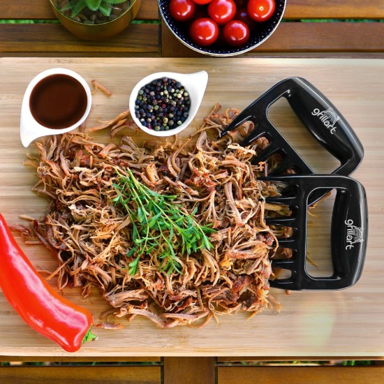 Set 2 gheare 11,5x11 cm pentru carne si preparate pulled pork Grillart GA-1025