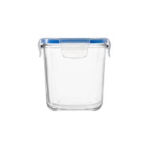 Caserola patrata, sticla, 830ml, "Superblock" - Borgonovo