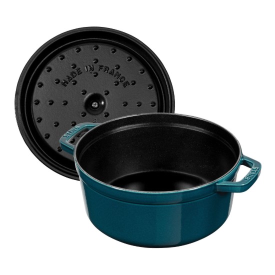 Oala Cocotte, fonta, 24cm/3,7L, "La Mer" - Staub