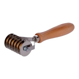 Feliator pentru paste, cu 7 lame drepte, inox, 9,5 mm - Zokura