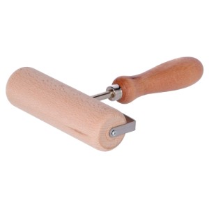 Rola pentru aluat, lemn, 15 cm - Zokura