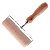 Rola pentru aluat, lemn, 15 cm - Zokura