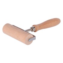 Rola pentru aluat, lemn, 11 cm - Zokura