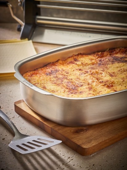 Tava pentru friptura, inox, 38 x 26 cm - de Buyer