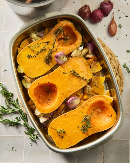 Tava pentru friptura, inox, 38 x 26 cm - de Buyer