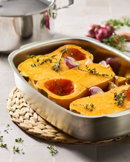 Tava pentru friptura, inox, 38 x 26 cm - de Buyer