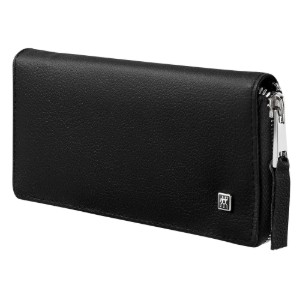 Set 5 piese, inox, etui piele vegana mar, Negru - Zwilling PREMIUM