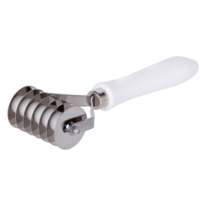 Feliator pentru paste HACCP, cu 7 lame drepte, inox, 9,5 mm - Zokura