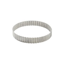 Forma tarta perforata, canelata, inox, 20 cm - de Buyer