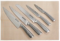 Set cutite 6 piese, suport magnetic - Zokura