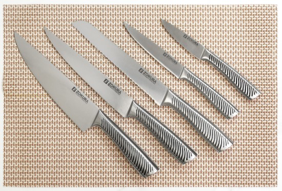 Set cutite 6 piese, suport magnetic - Zokura