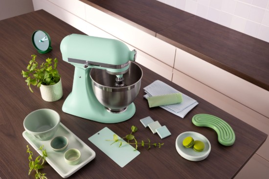 Mixer cu bol 4.7L, Artisan, Model 195, Spearmint - KitchenAid