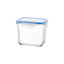 Caserola dreptunghiulara, sticla, 835ml, "Superblock" - Borgonovo