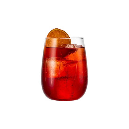 Pahar vin, sticla, 490ml, "Mistral" - Borgonovo