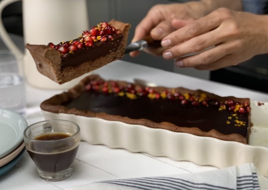 Tava tarte, ceramica, 36x15cm/1,3L, Clay - Emile Henry