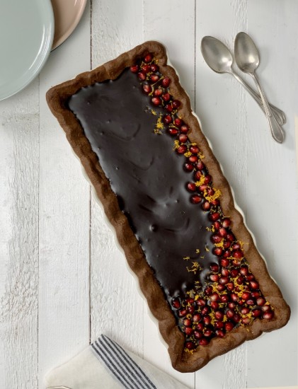 Tava tarte, ceramica, 36x15cm/1,3L, Clay - Emile Henry