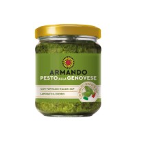 Pesto alla genovese cu busuioc Genovese D.O.P., 180 g - Armando