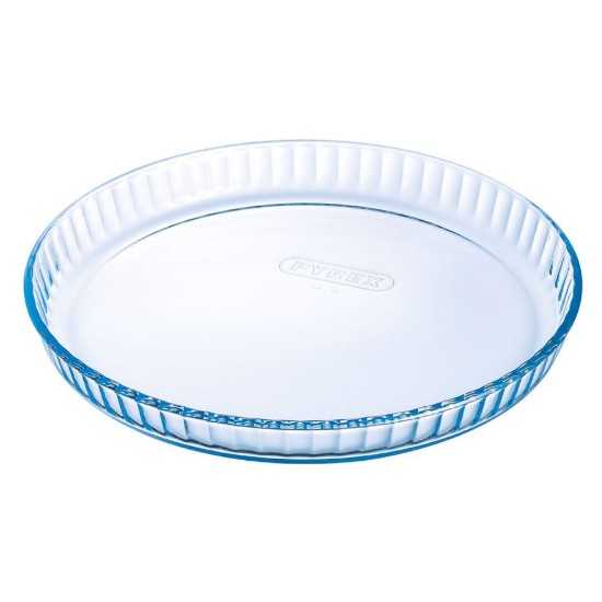 Tava tarta din sticla termorezistenta, 31cm, "Iconics" - Pyrex