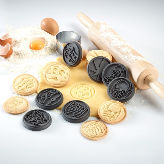 Set stampile biscuiti, 9 piese, silicon - Westmark