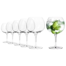 Set 6 pahare gin, sticla cristalina, 790ml, "Divine" - Krosno