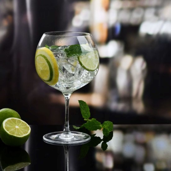 Set 6 pahare gin, sticla cristalina, 790ml, "Divine" - Krosno