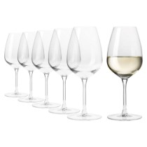 Set 6 pahare vin alb, sticla cristalina, 530ml, "Divine" - Krosno