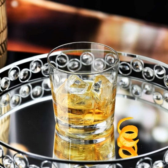 Set 6 pahare whisky, sticla, 430ml, "Divine" - Krosno