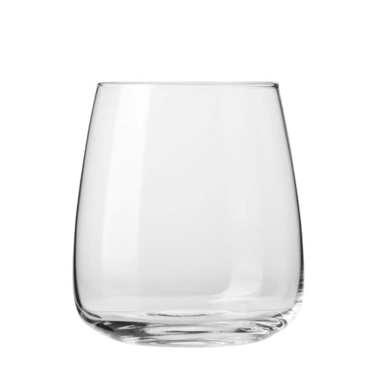 Set 6 pahare apa, sticla, 470ml, "Modern" - Krosno