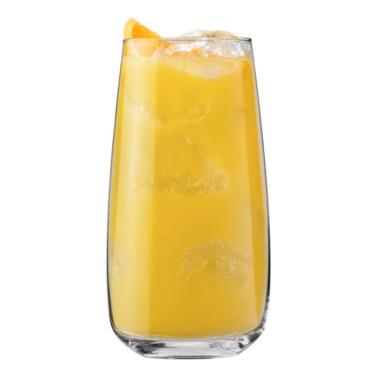 Set 6 pahare long drinks, sticla, 700ml, "Modern" - Krosno