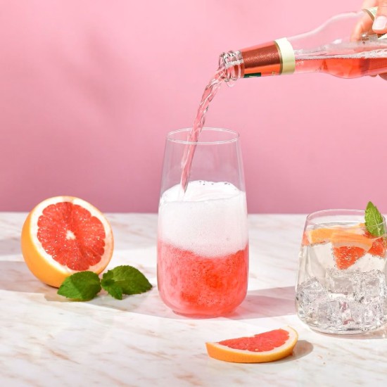 Set 6 pahare long drinks, sticla, 700ml, "Modern" - Krosno