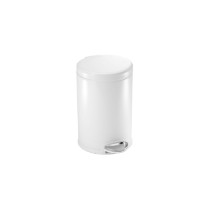 Cos de gunoi cu pedala, 4,5 L, inox, White - simplehuman