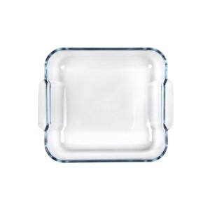 Vas patrat sticla termorezistenta, 25x21cm/2L - PYREX