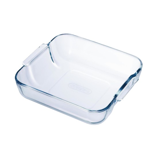 Vas patrat sticla termorezistenta, 25x21cm/2L - PYREX