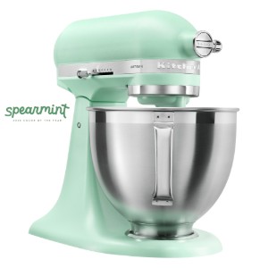 Mixer cu bol 4.7L, Artisan, Model 195, Spearmint - KitchenAid