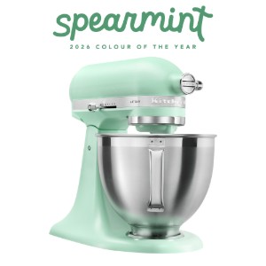 Mixer cu bol 4.7L, Artisan, Model 195, Spearmint - KitchenAid
