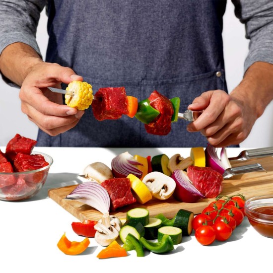 Set 6 tepuse pentru frigarui, inox, "Good Grips" - OXO