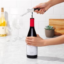 Tirbuson multifunctional, inox, 19,1 cm, "SteeL", Negru - OXO