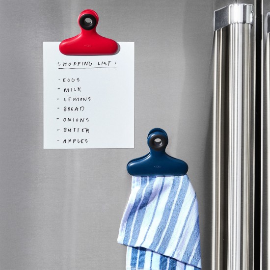 Set 4 cleme / clipsuri magnetice Heavy Duty, plastic, "Good Grips" - OXO