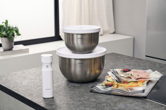 Set vacuum 9 piese M/L, inox, "FRESH & SAVE" - Zwilling