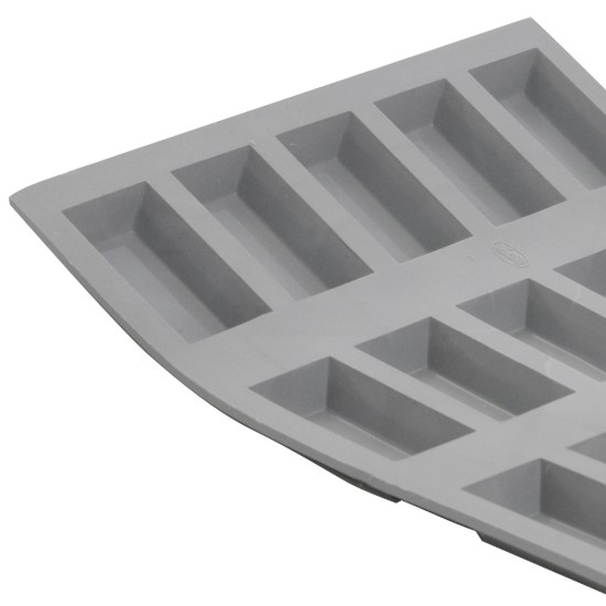 Forma silicon pentru mini-financiers, 15 bucati, 21 x 17,6 cm - de Buyer
