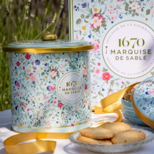 Biscuiti Seau „Bouquet Sauvage”, 250 g ℮, La Sablésienne, Franta