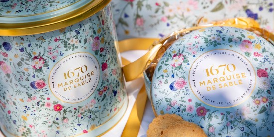 Biscuiti Seau „Bouquet Sauvage”, 250 g ℮, La Sablésienne, Franta