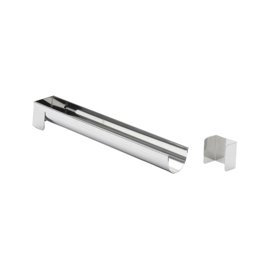 Forma semi-rounda Yule, inox, 30 x 4 cm - de Buyer