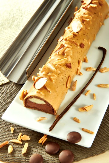 Forma semi-rounda Yule, inox, 30 x 4 cm - de Buyer